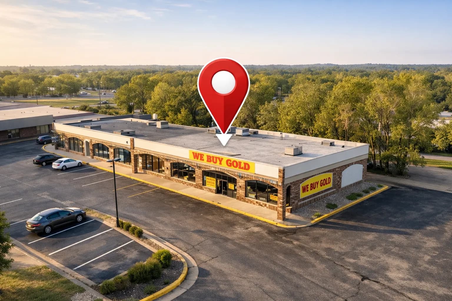 MailGoldOnline gold buying location in Montgomery, Illinois.